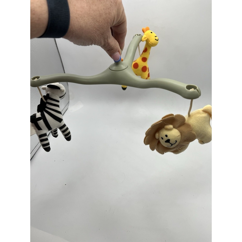 Graco Pack And Play Replacement Mobile Toy Arm Bar w/ Safari Animals